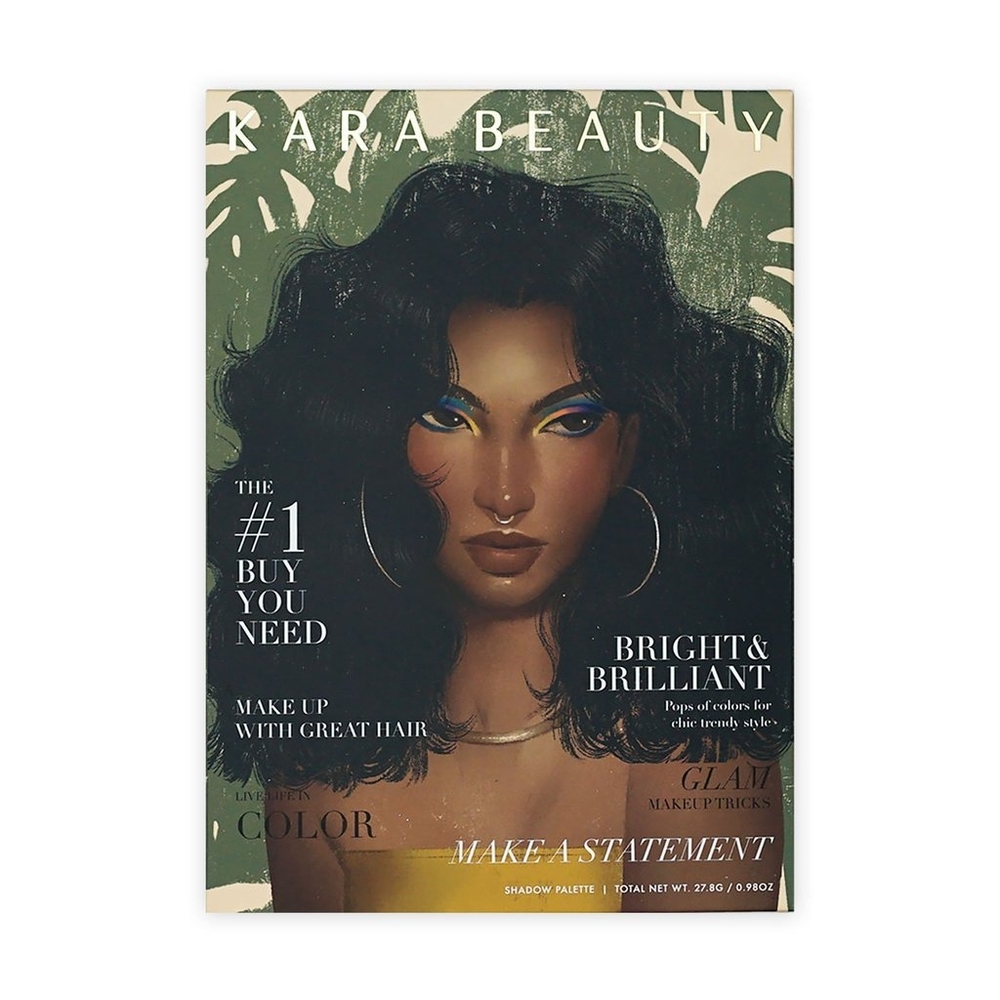 Make A Statement Shadow Palette | All-In-One Eyeshadow Highlighter & Bronzer